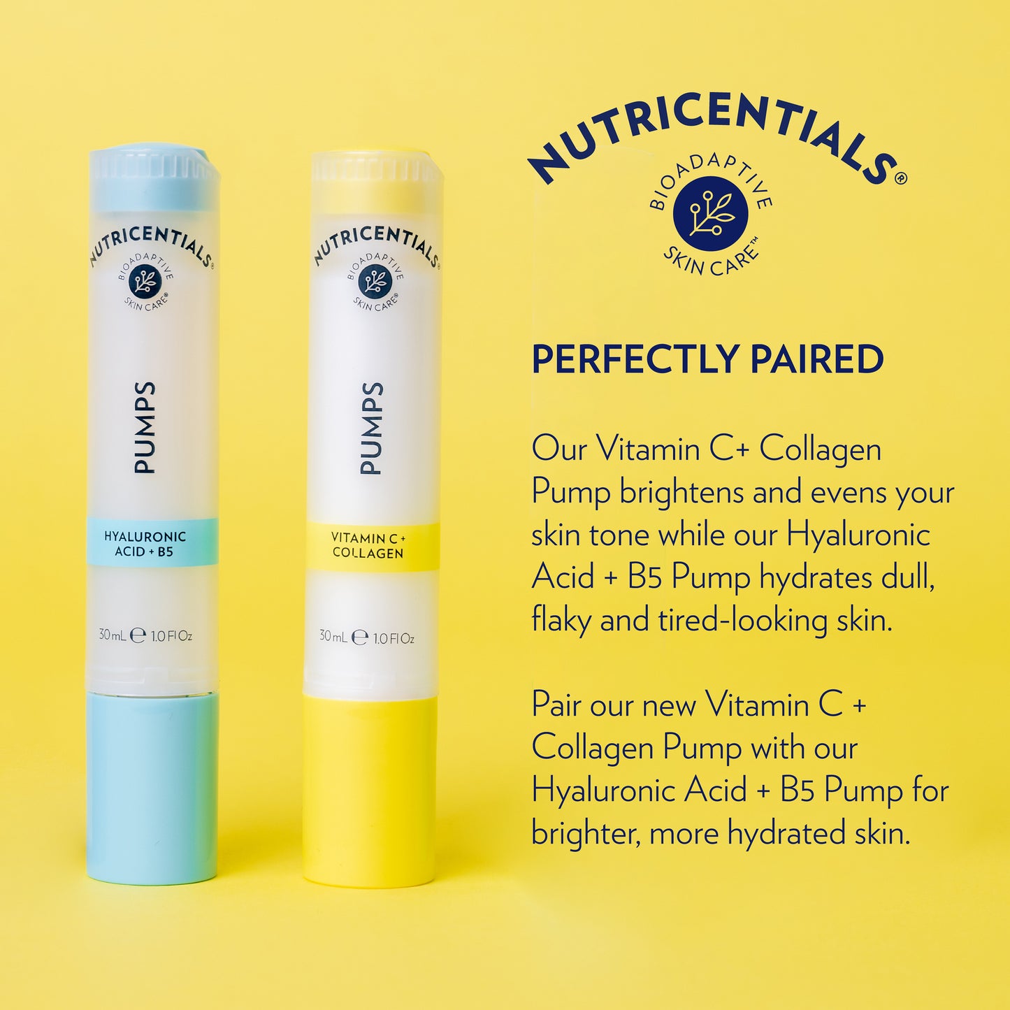 Nutricentials Pumps - Vitamin C + Collagen