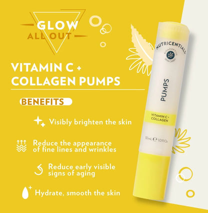 Nutricentials Pumps - Vitamin C + Collagen