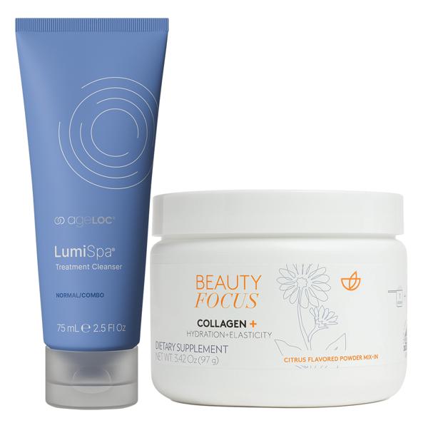 Beauty Focus Collagen+ & LumiSpa Treatment Cleanser
